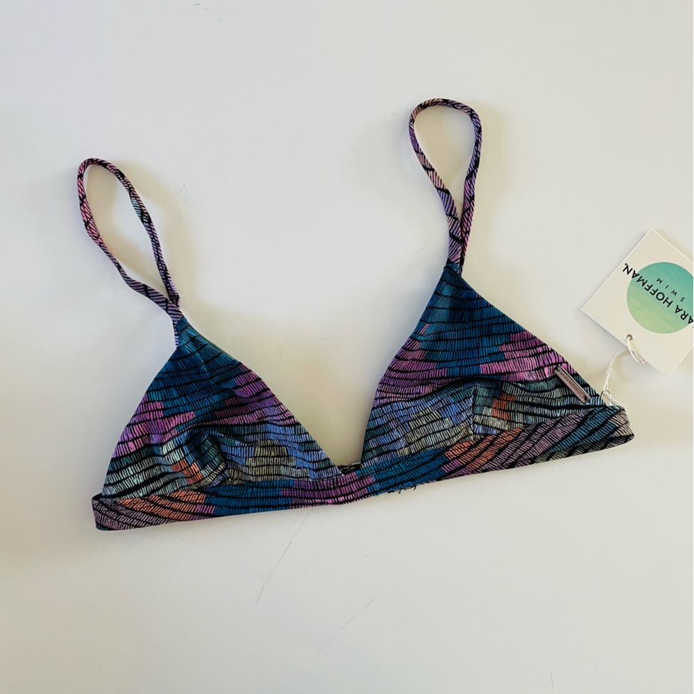 Mara Hoffman Multicolor Bikini Top